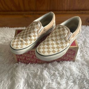 Classic checkered Vans